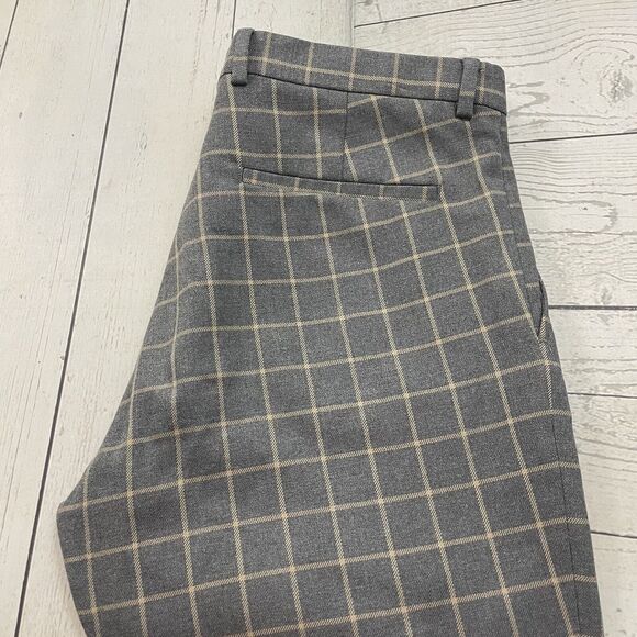 Noak Other - Noak Men's W32 x L26 Gray Check Slim Flat Front Eight Paw Dress Pants